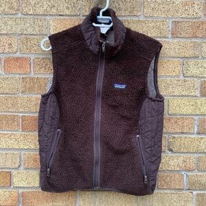 Vintage 2000 Patagonia Sherpa X Vest Large Brown